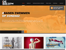 Tablet Screenshot of debiezem.nl